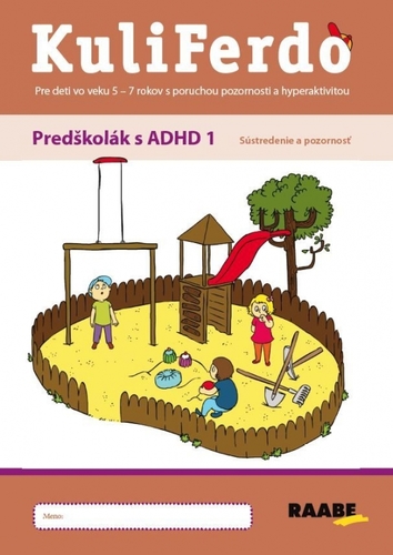 Kniha KuliFerdo Predškolák s ADHD 1