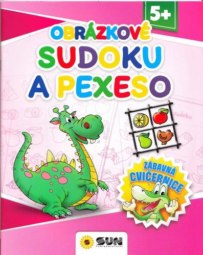Kniha Obrázkové sudoku a pexeso - Zábavná cvičebnice