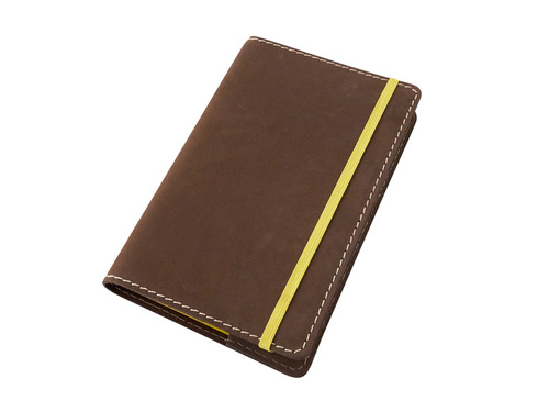 Kožený obal na diár Moleskine  S 14 x 9 cm hnedý nubuk
