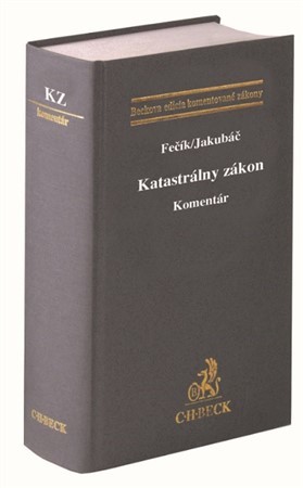 Kniha Katastrálny zákon - Komentár