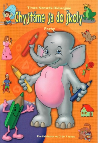 Kniha Chystáme sa do školy - Farby