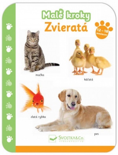 Kniha Zvieratá 12+ mesiacov malé kroky
