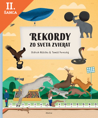 Lacná kniha Rekordy zo sveta zvierat