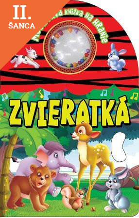 Lacná kniha Moja prvá knižka na hranie - Zvieratká