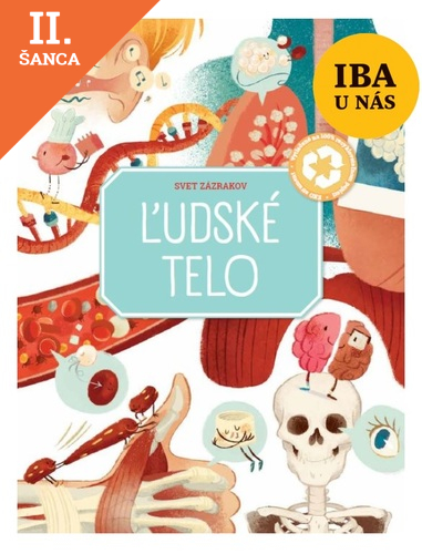 Lacná kniha Svet zázrakov: Ľudské telo