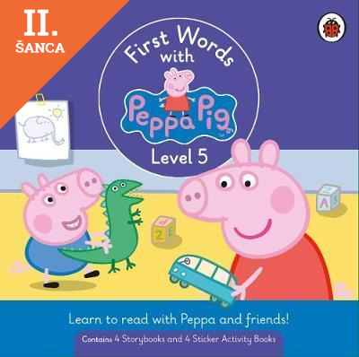 Lacná kniha First Words with Peppa Level 5 - Box Set
