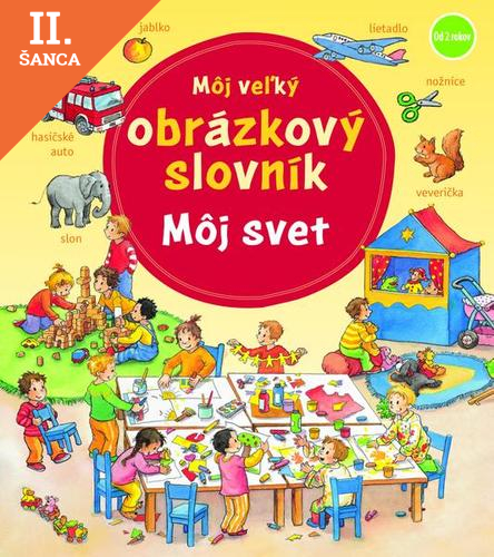 Lacná kniha Môj veľký obrázkový slovník: Môj svet
