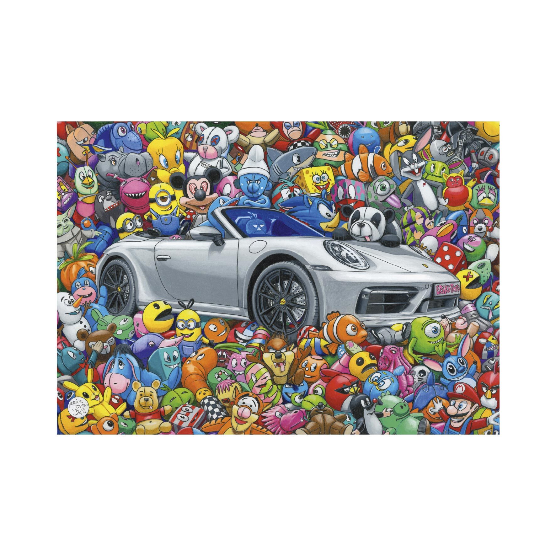 Puzzle Erikove hračky 500 D