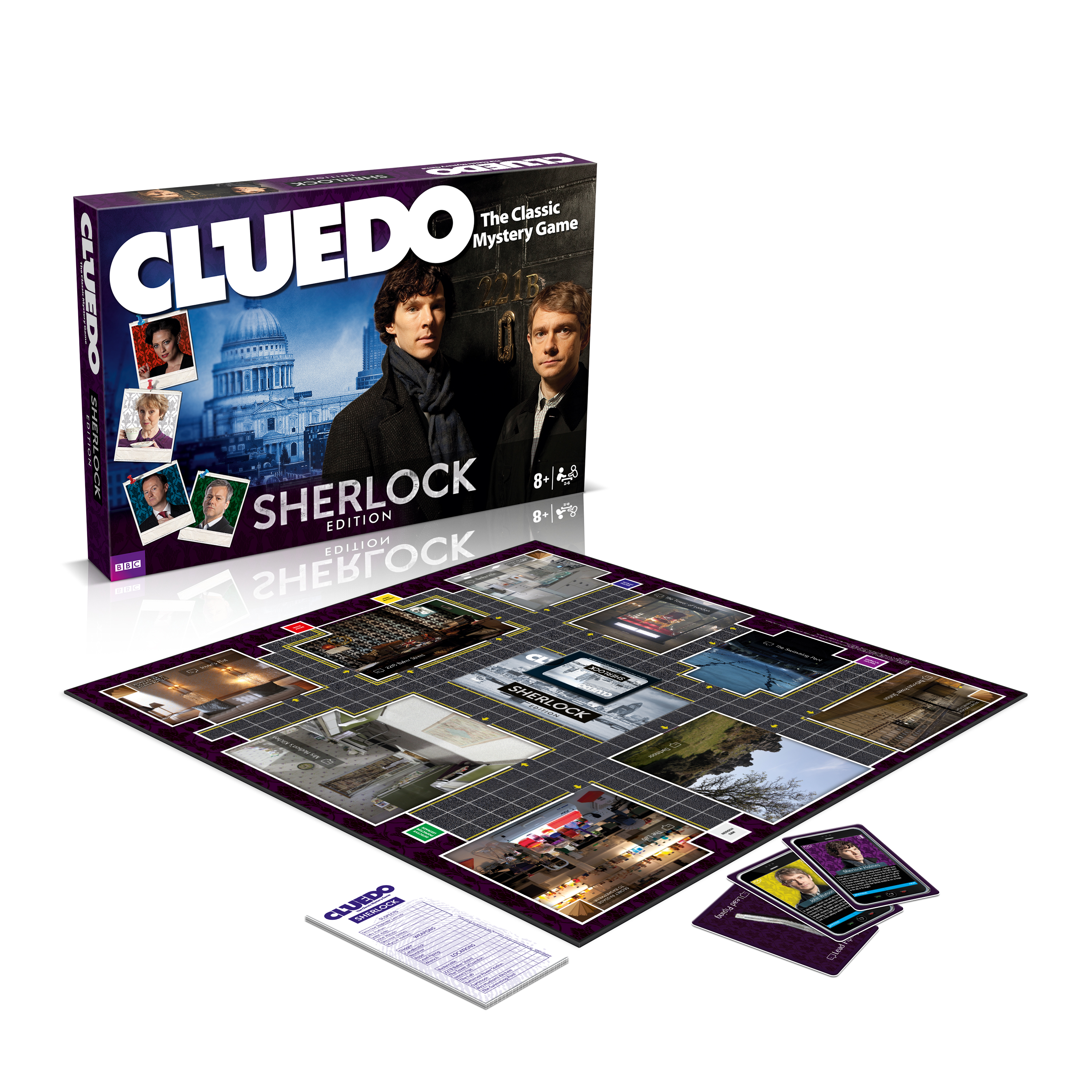 Hra Cluedo Sherlock (hra v angličtine)