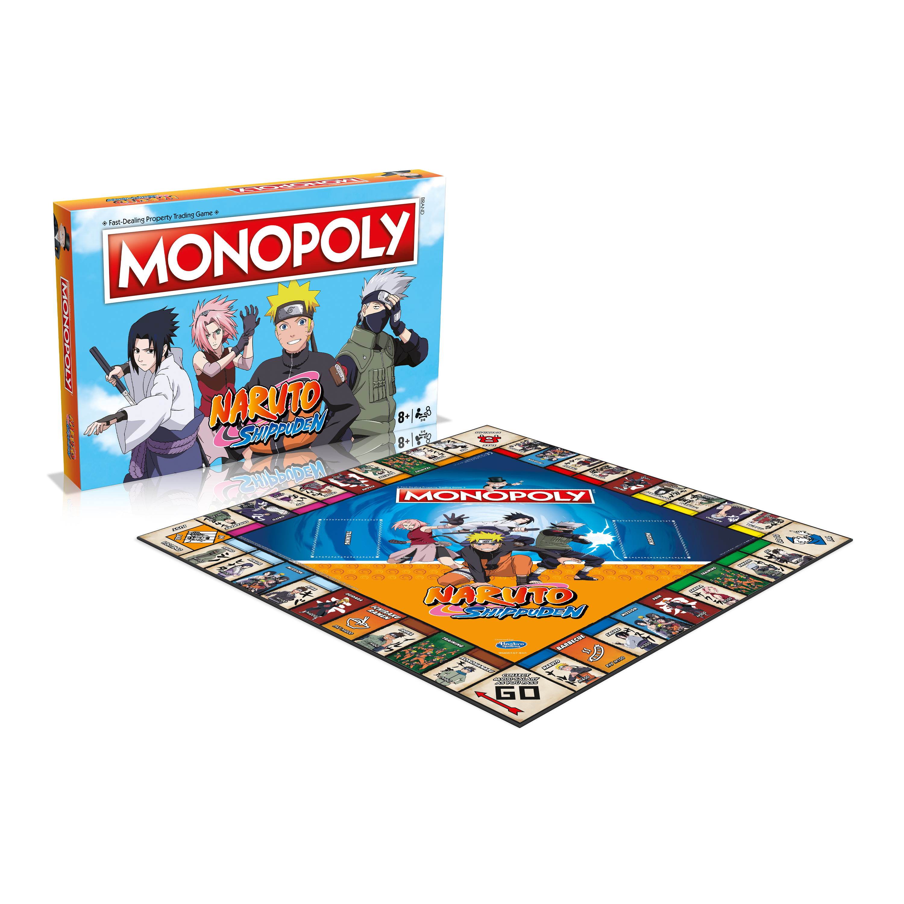 Hra Monopoly Naruto (hra v angličtine)