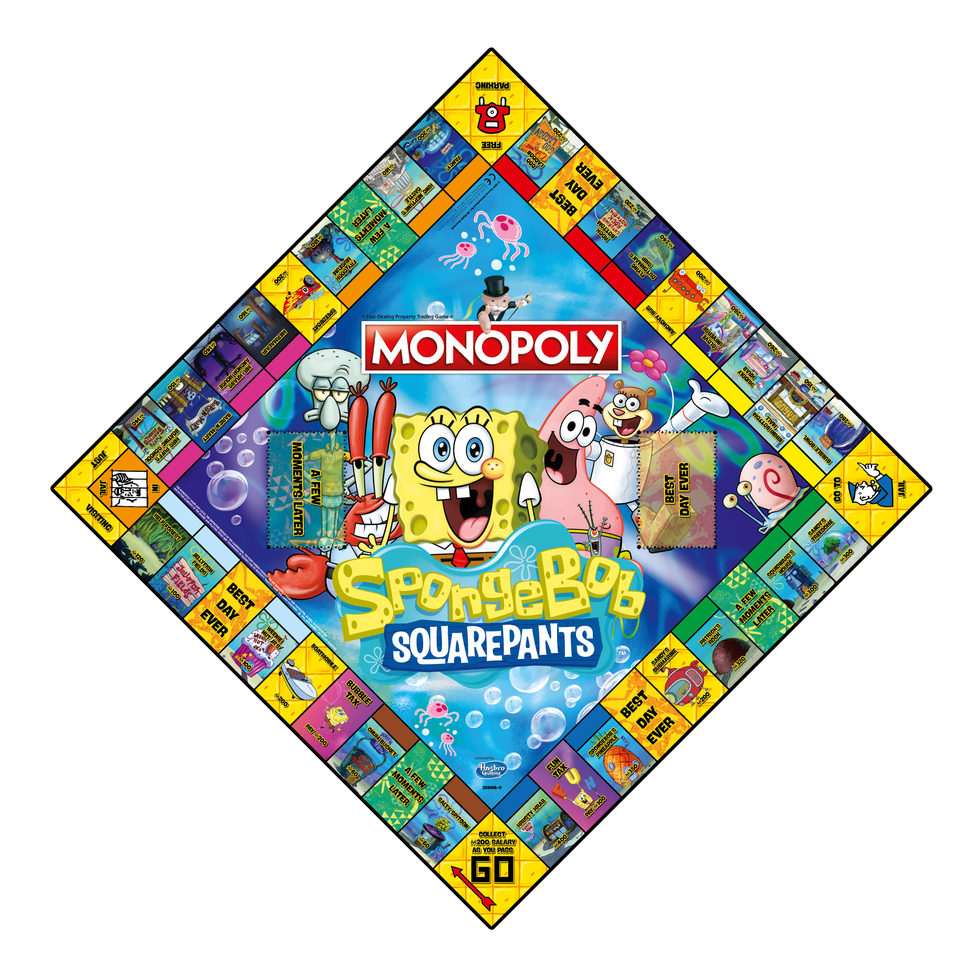 Hra Monopoly Spongebob Squarepants (hra v angličtine)