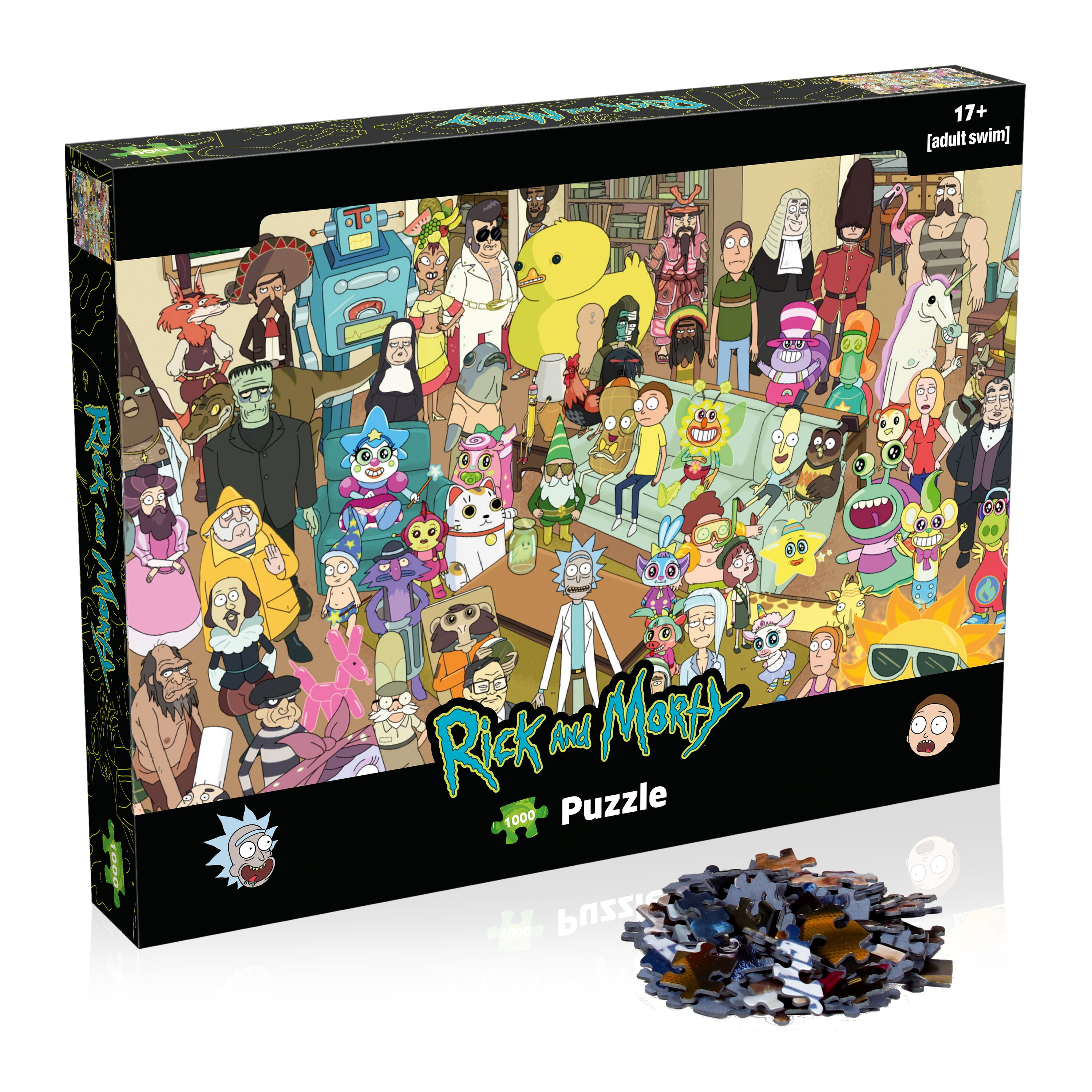 Puzzle Rick and Morty 1000 Winning Moves