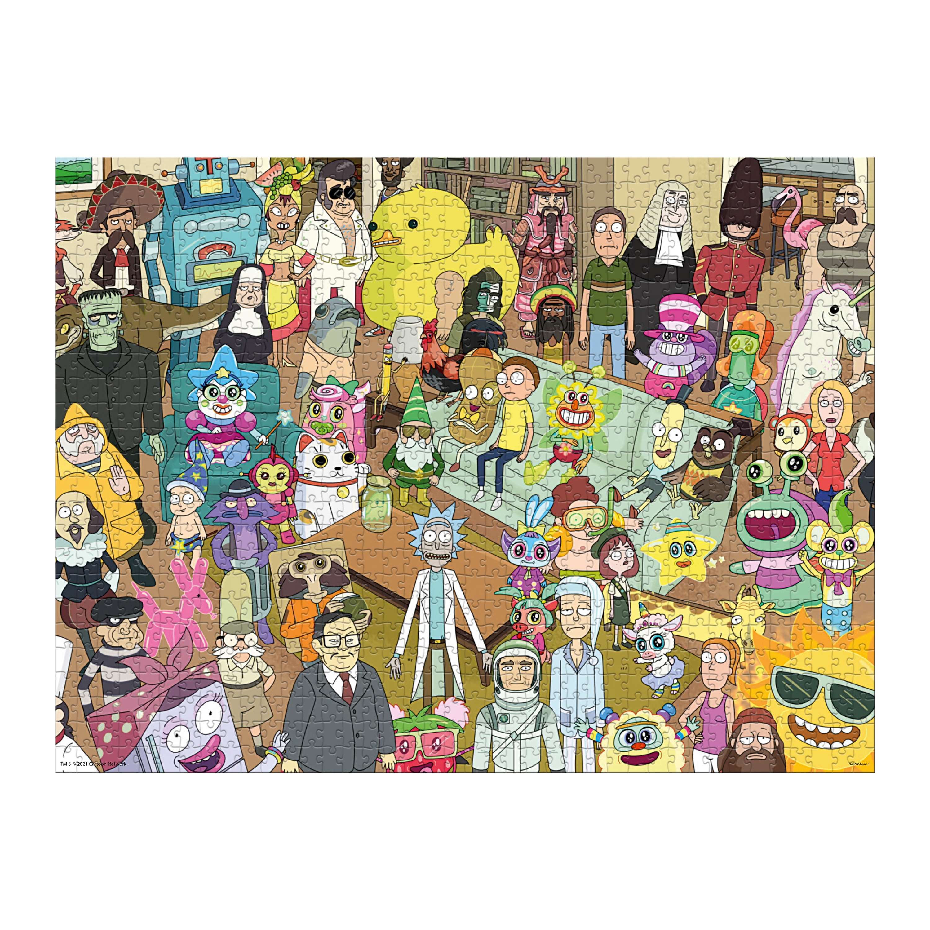 Puzzle Rick and Morty 1000 Winning Moves