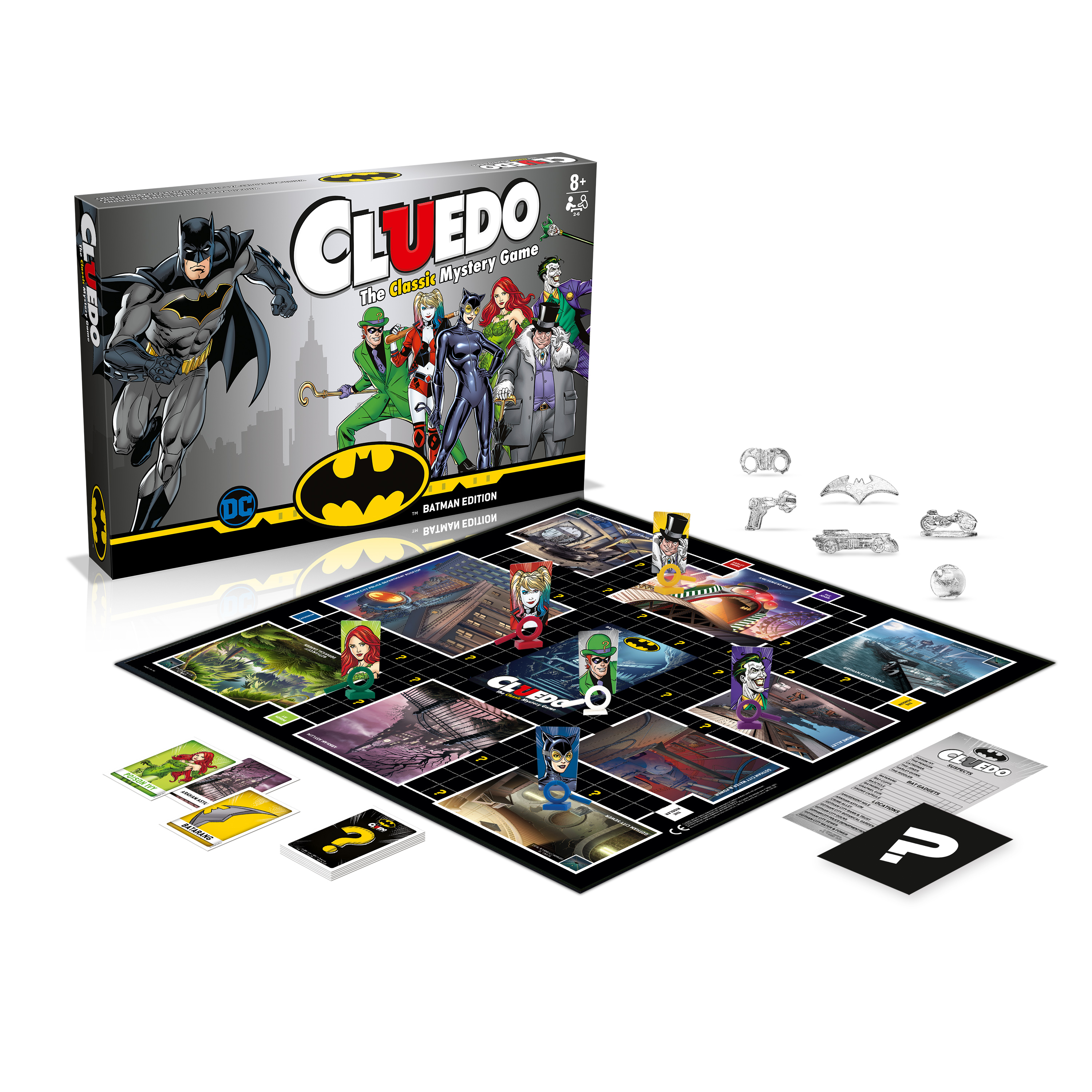 Hra Cluedo Batman (hra v angličtine)