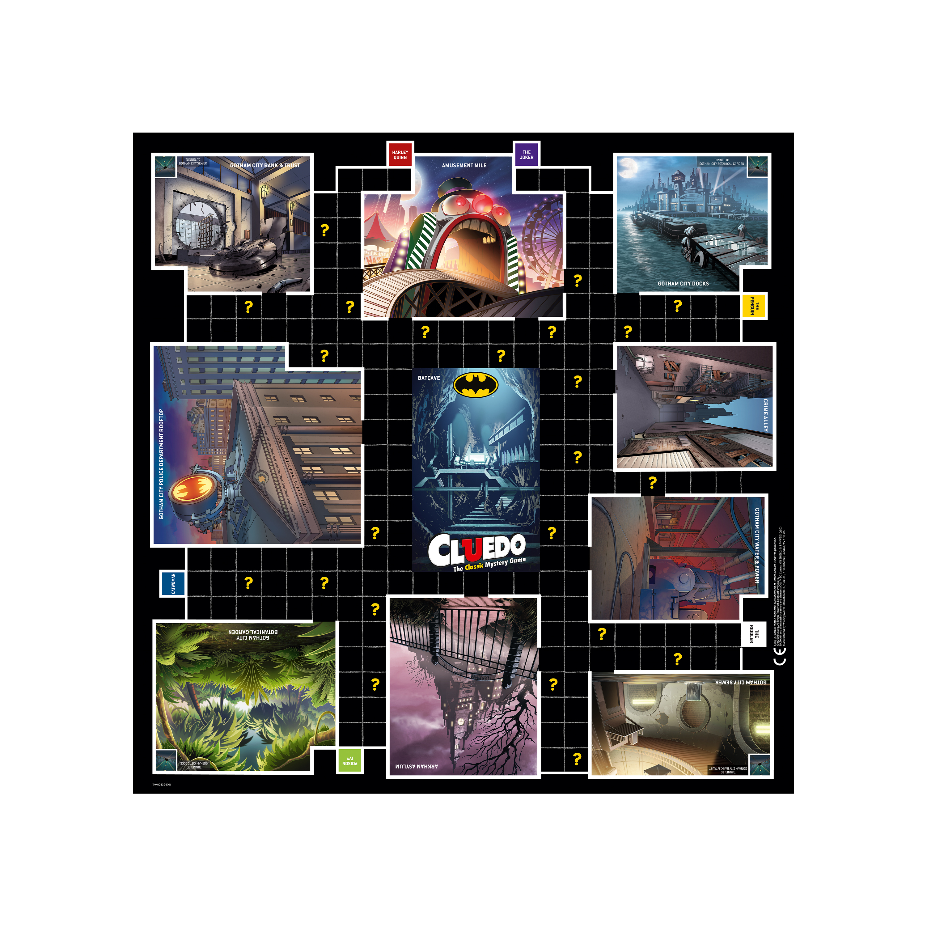 Hra Cluedo Batman (hra v angličtine)