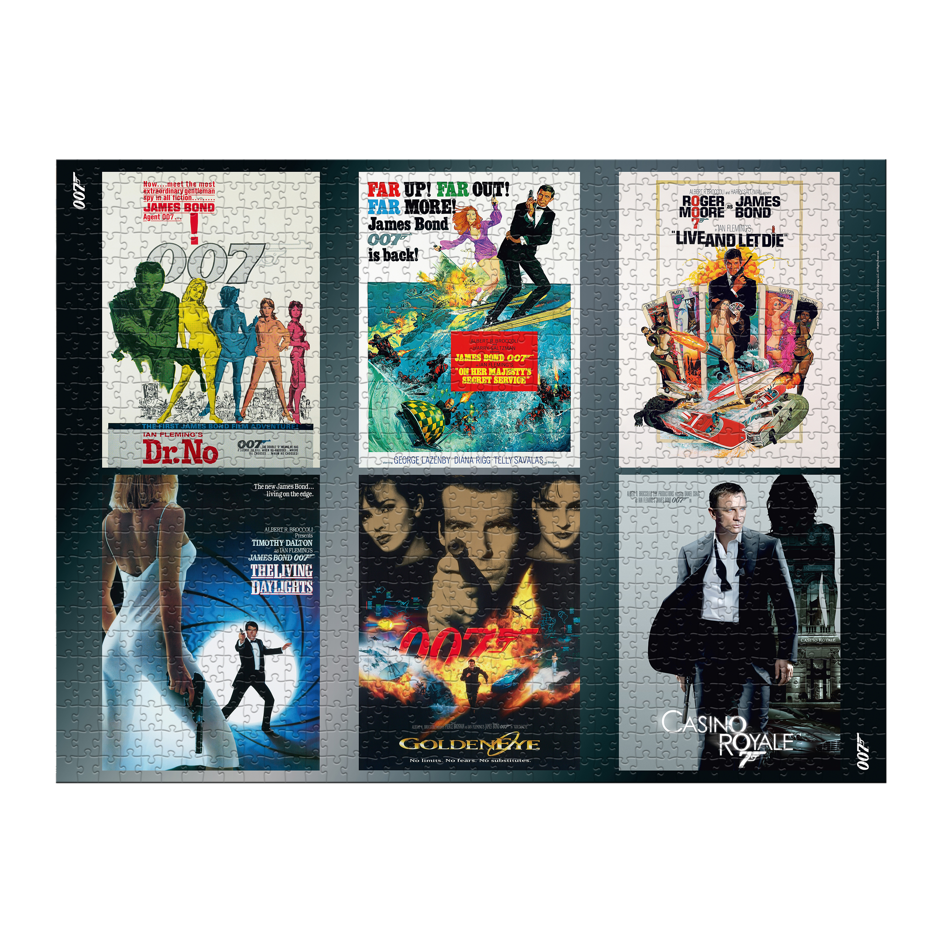 Puzzle James Bond: Herecké debuty 1000 Winning Moves