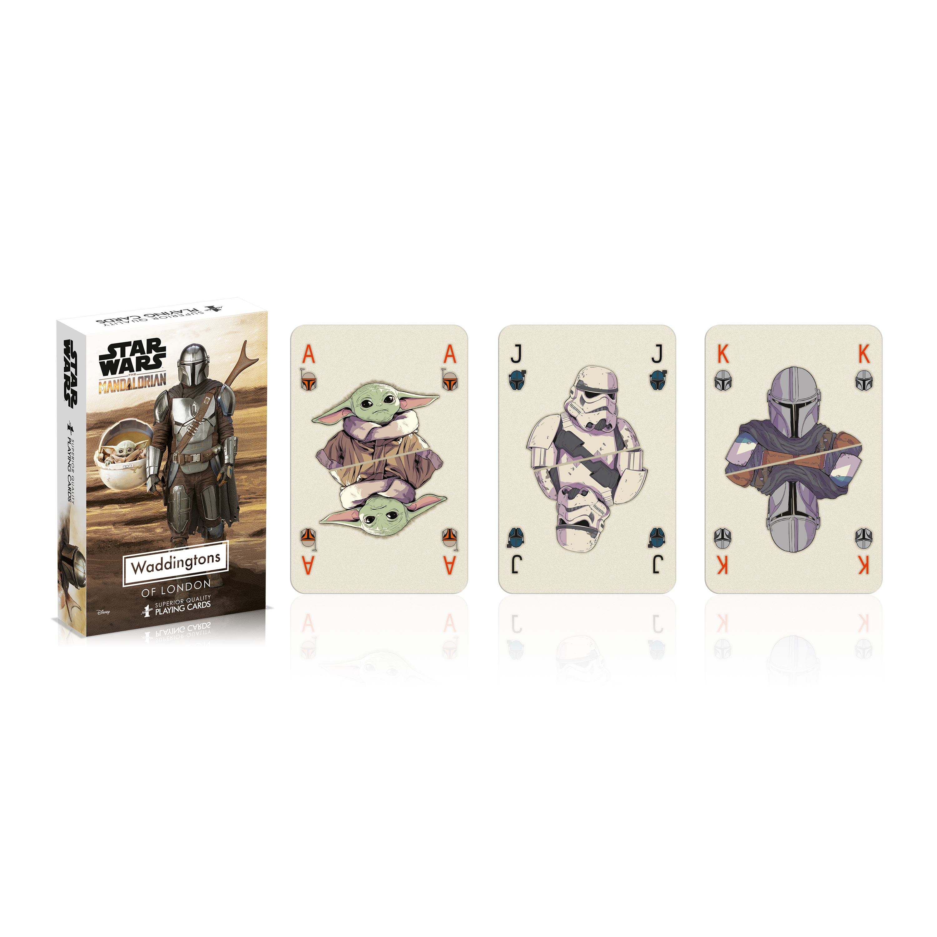 Hracie karty WADDINGTONS NO. 1 Star Wars Mandalorian