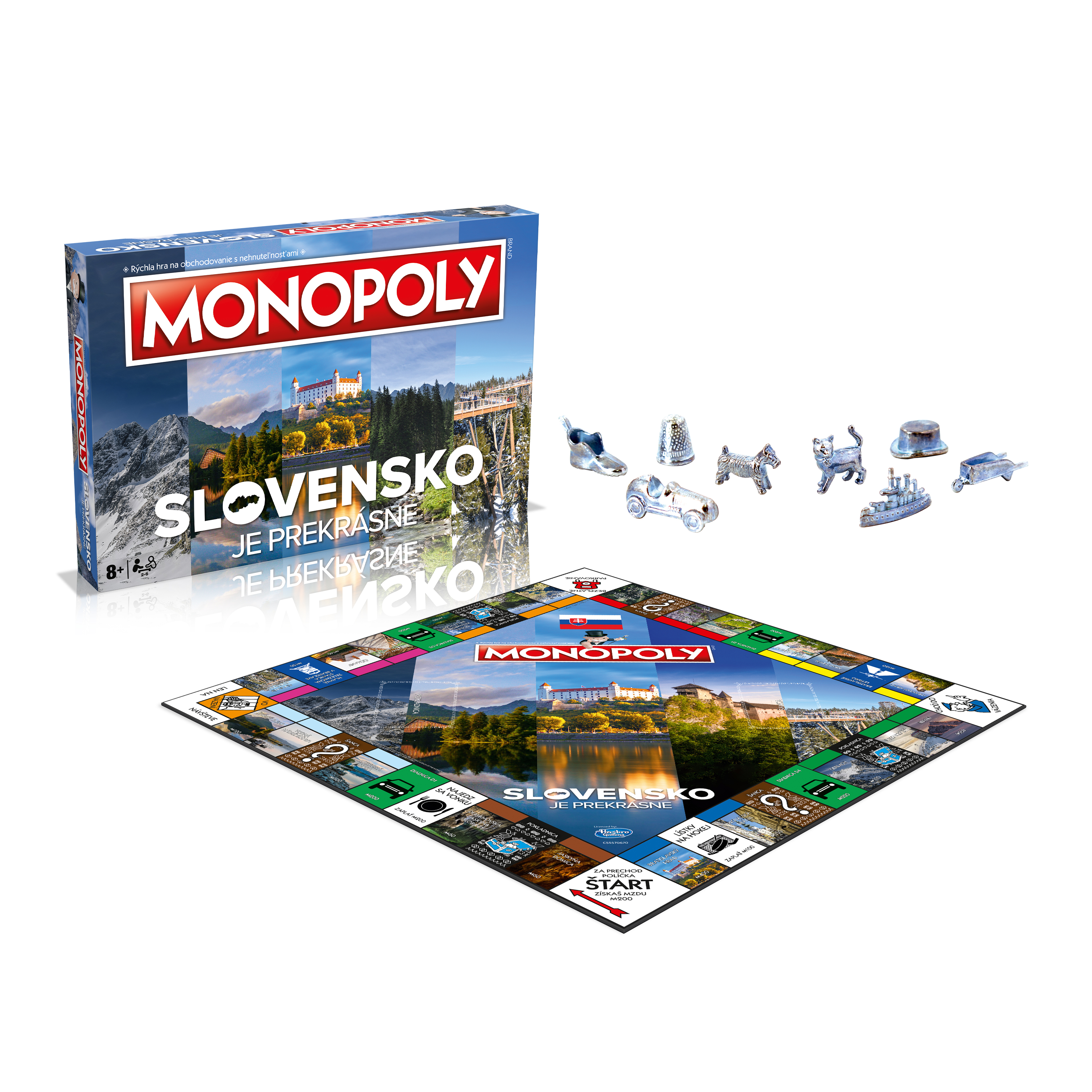 Hra Monopoly Slovensko je prekrásne