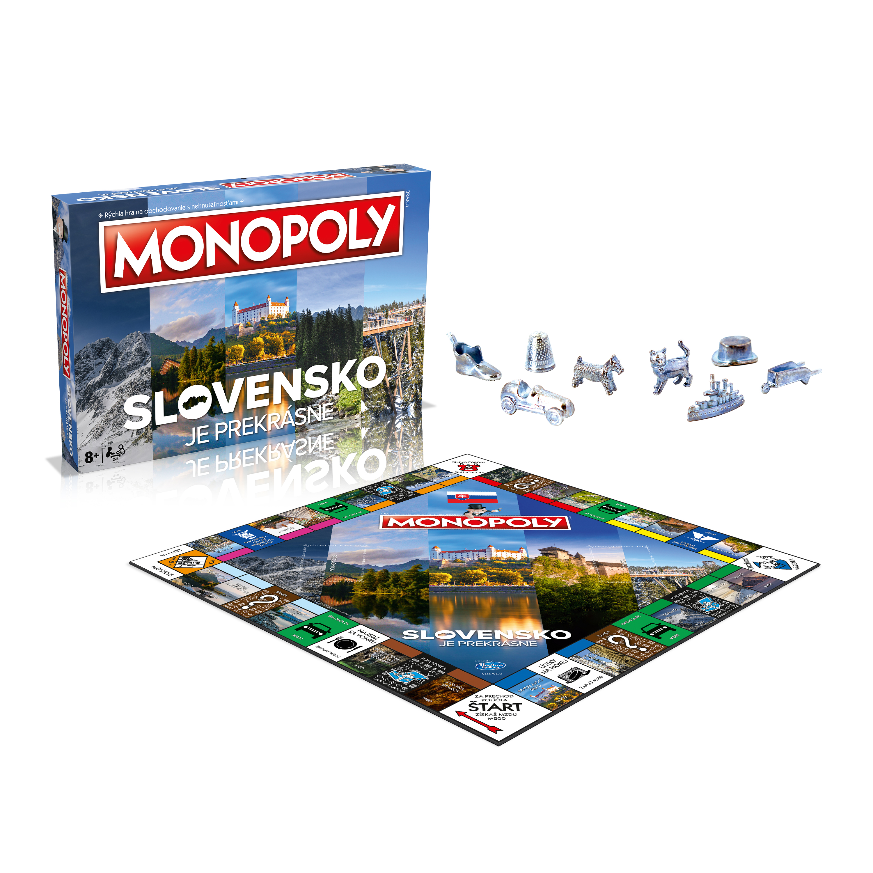 Hra Monopoly Slovensko je prekrásne