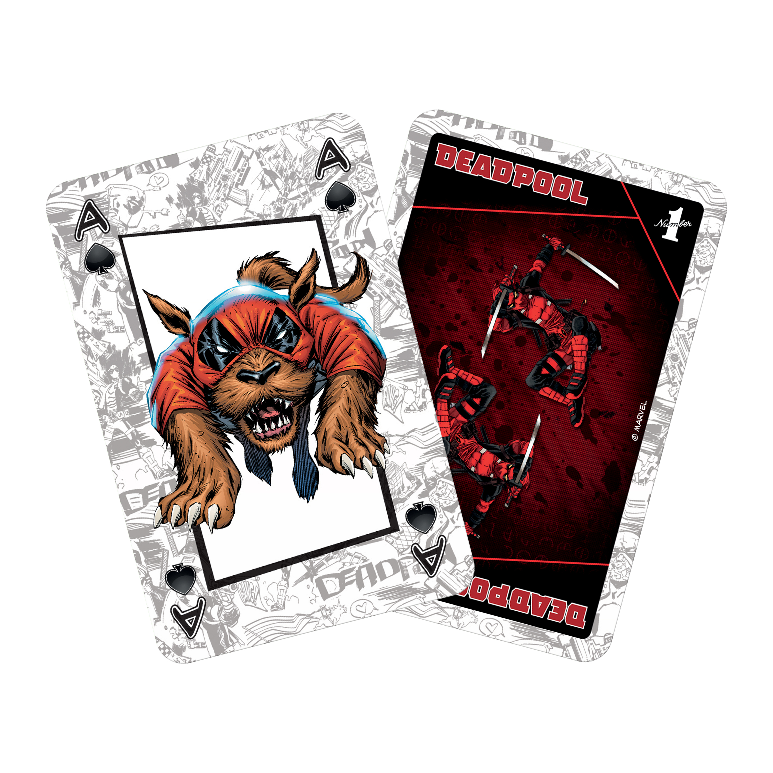 Hracie karty WADDINGTONS NO. 1 Deadpool