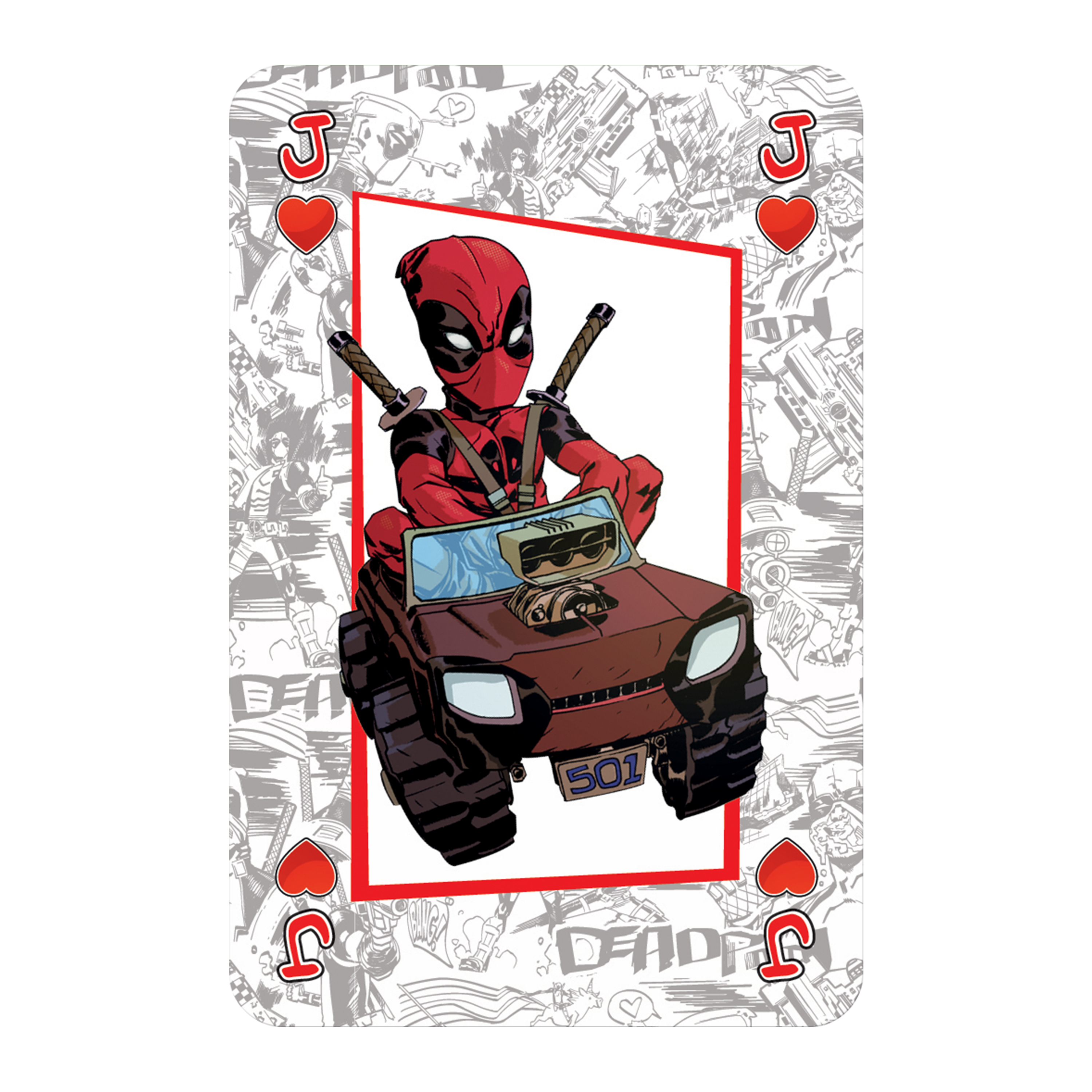 Hracie karty WADDINGTONS NO. 1 Deadpool