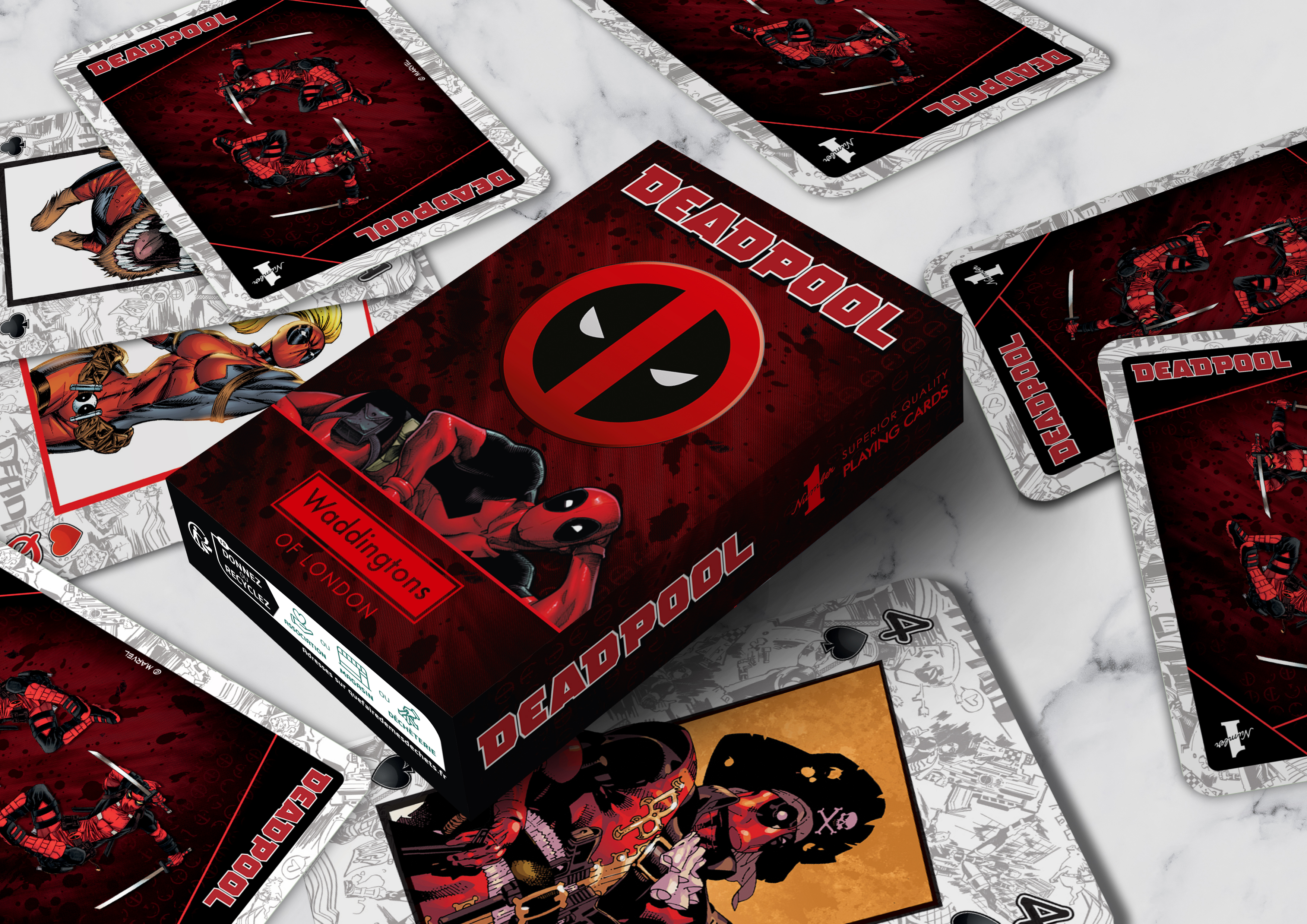 Hracie karty WADDINGTONS NO. 1 Deadpool