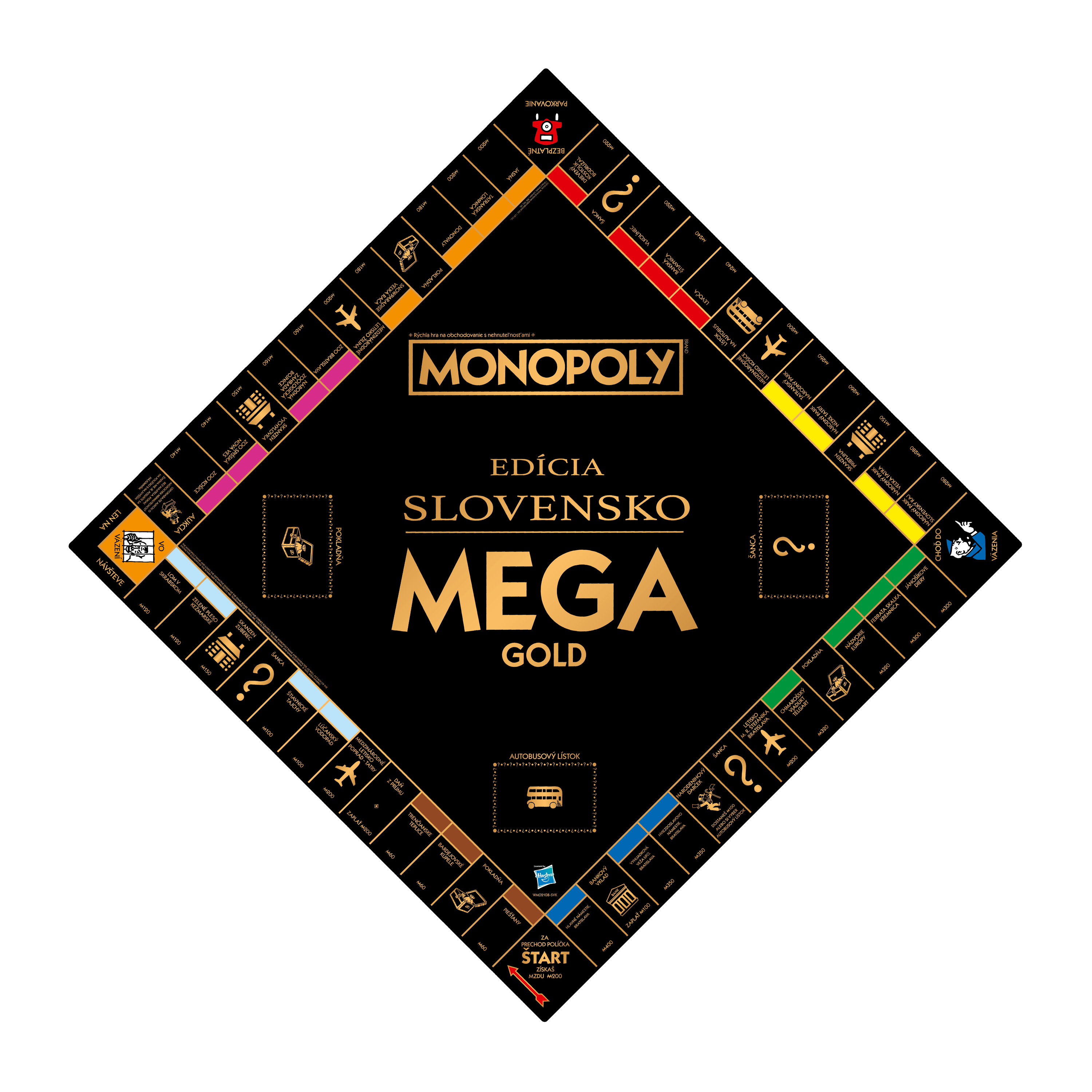 Hra Monopoly Mega Gold Slovensko