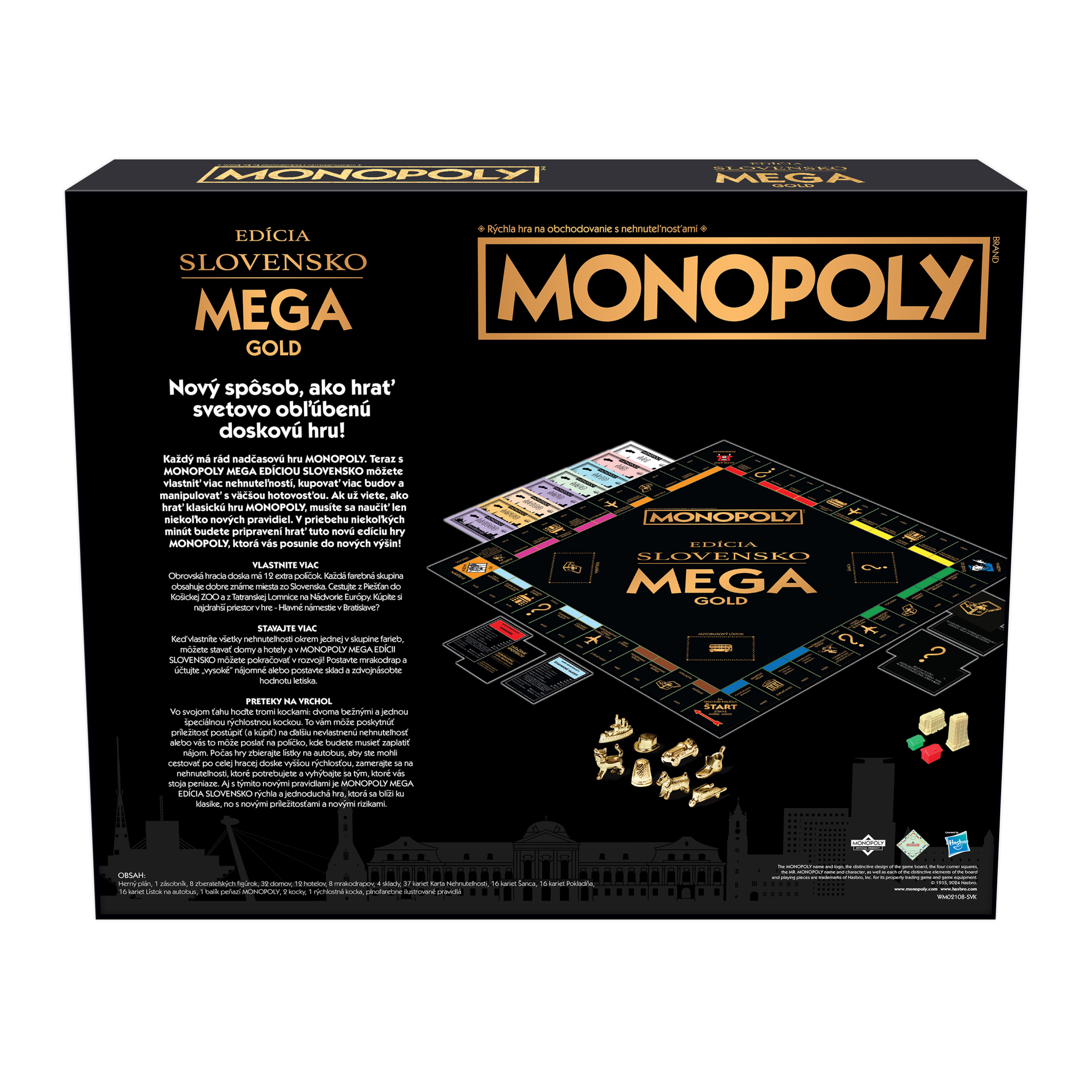 Hra Monopoly Mega Gold Slovensko