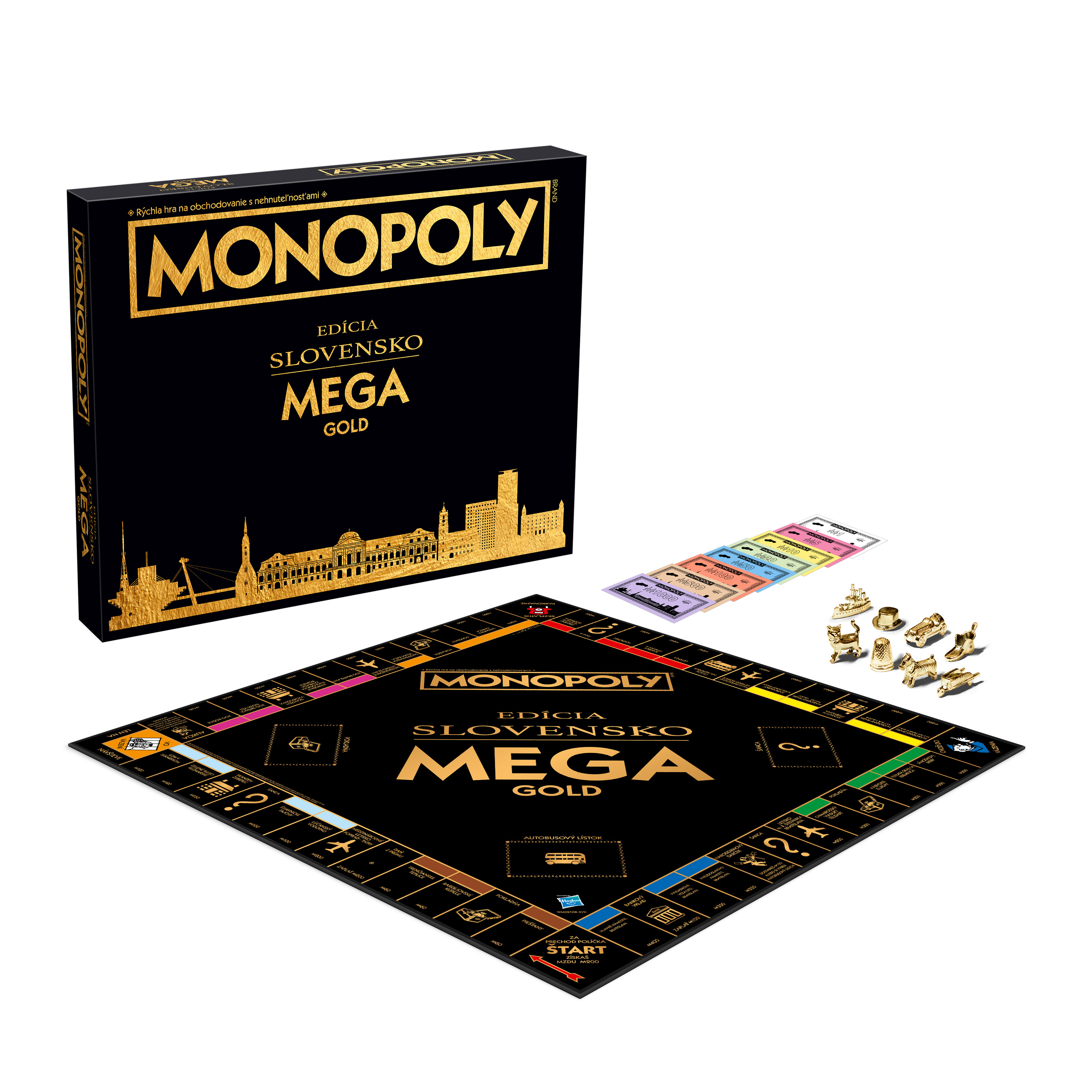 Hra Monopoly Mega Gold Slovensko