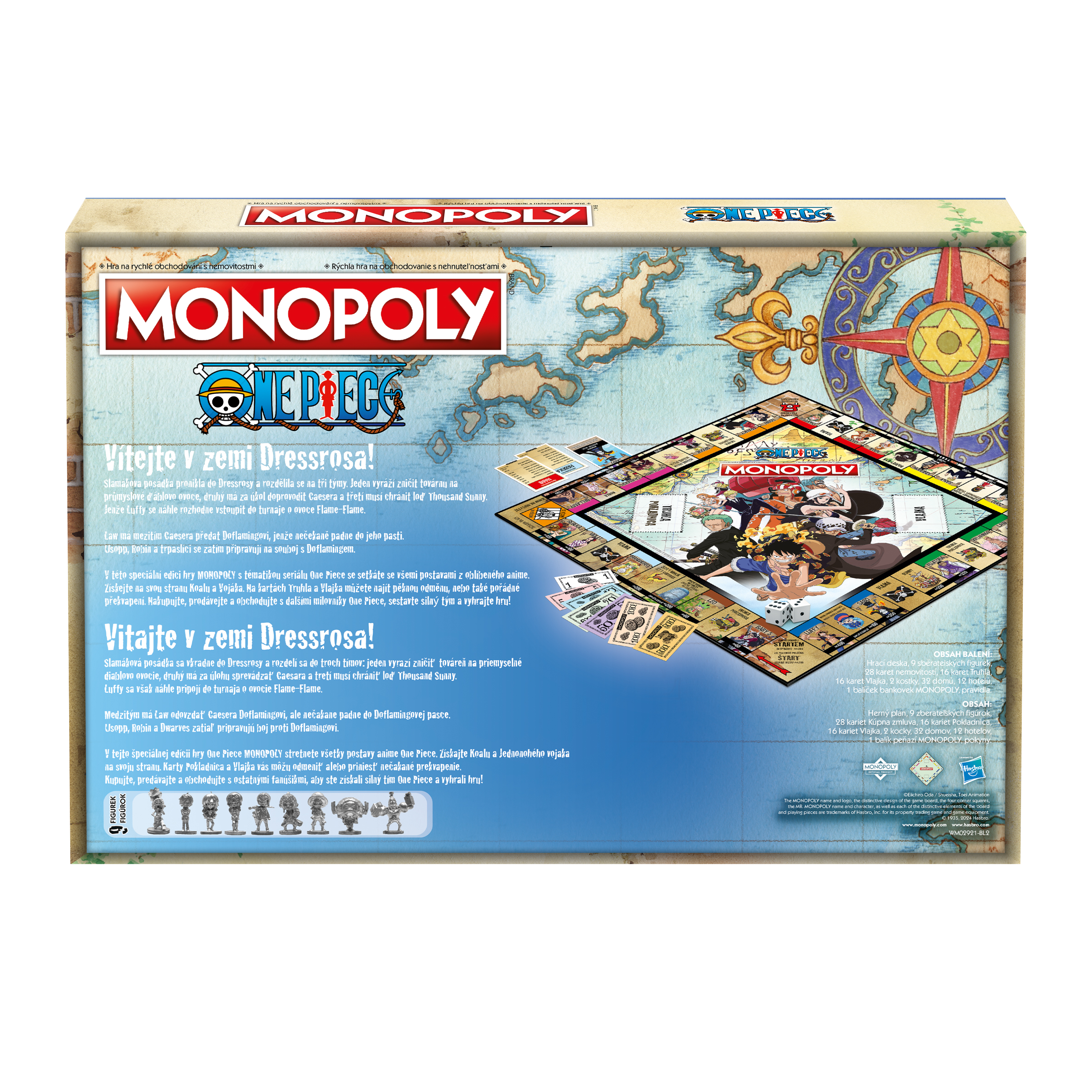 Hra Monopoly One Piece SK/CZ