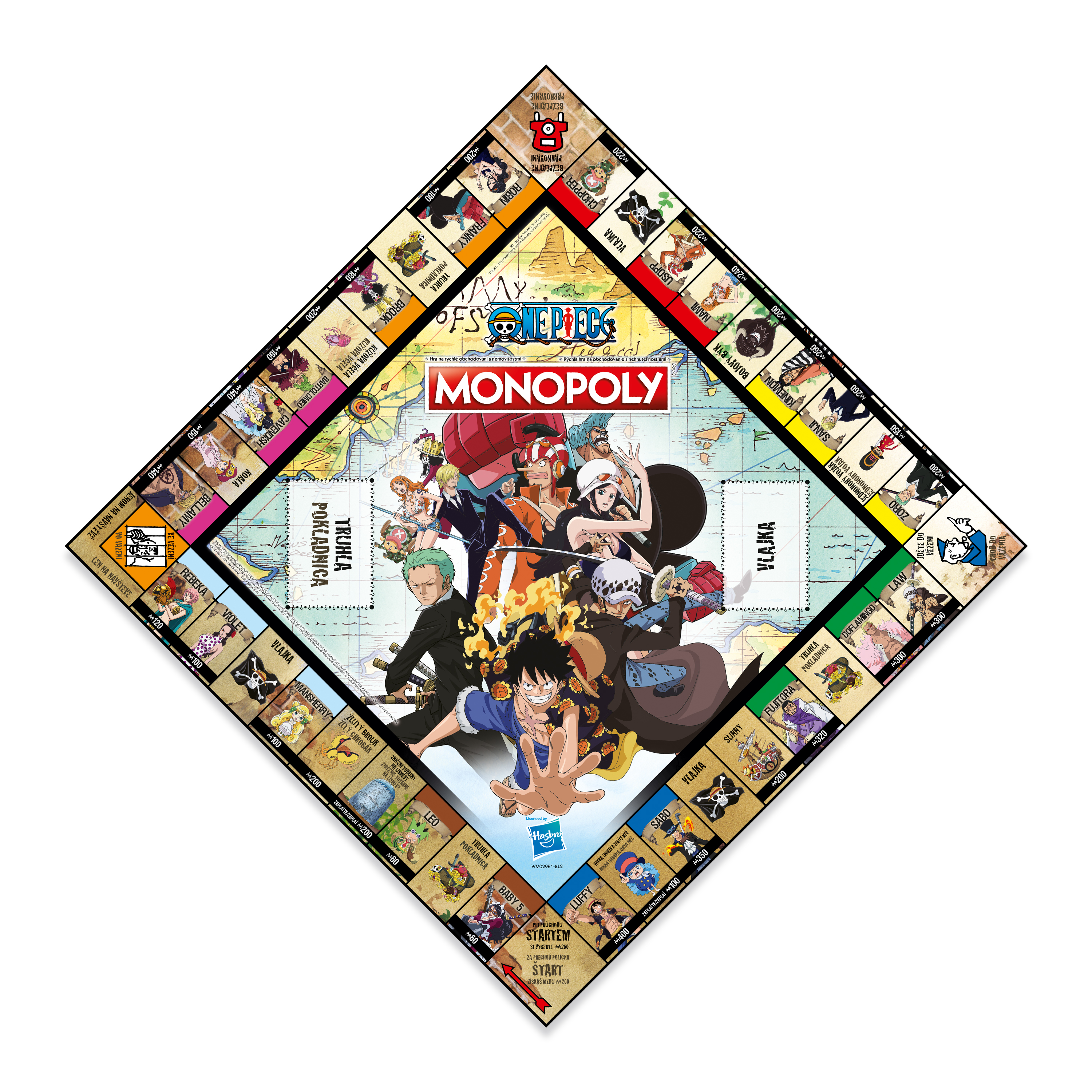 Hra Monopoly One Piece SK/CZ