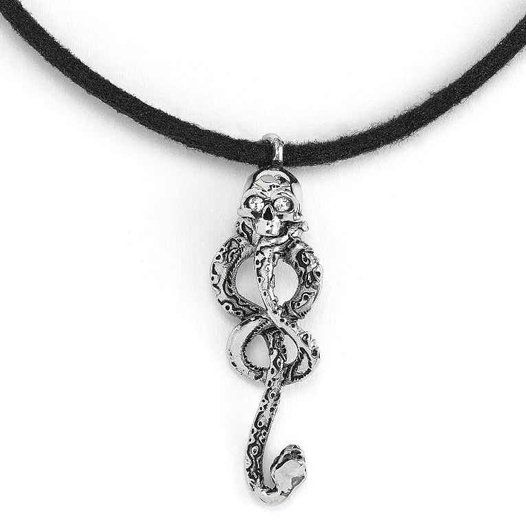 Harry Potter Choker náhrdelník s príveskom Temné znamenie