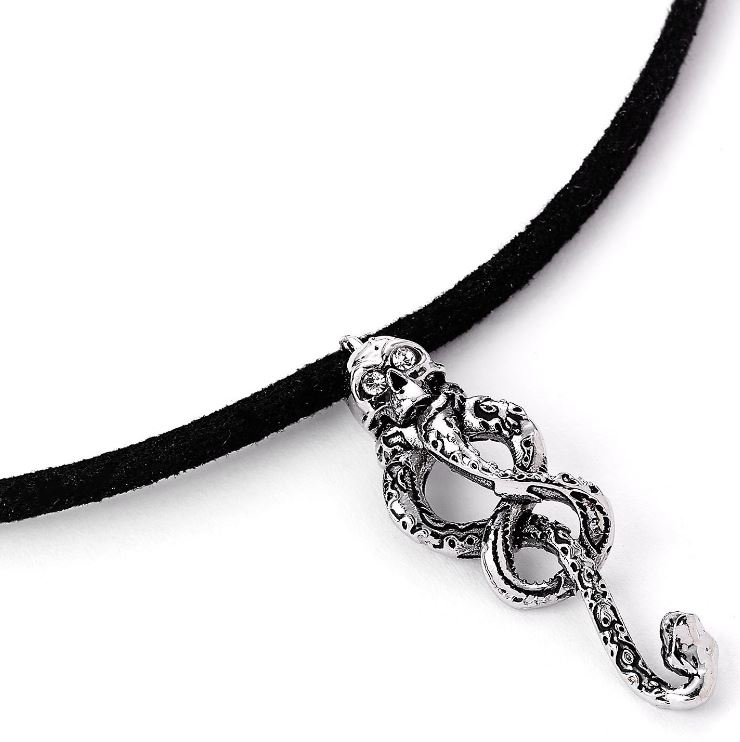 Harry Potter Choker náhrdelník s príveskom Temné znamenie