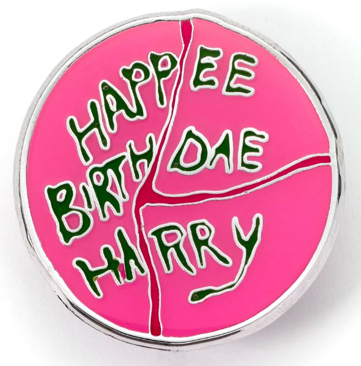 Harry Potter odznak Happee Birthdae Harry torta