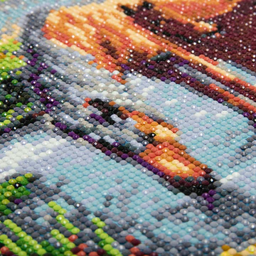 Obraz Poníky (30x30 cm) vykladanie z diamantov
