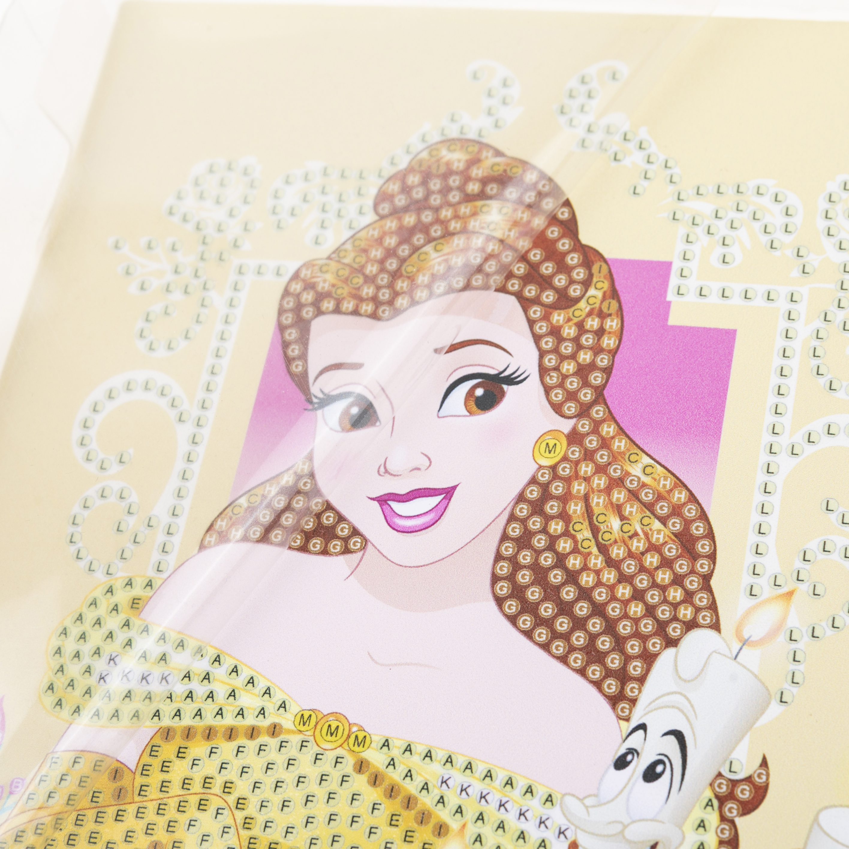 Tajný denník Bella Disney vykladanie z diamantov