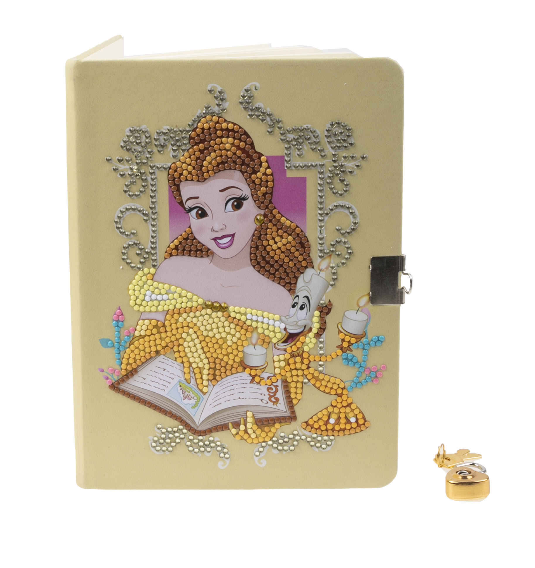 Tajný denník Bella Disney vykladanie z diamantov