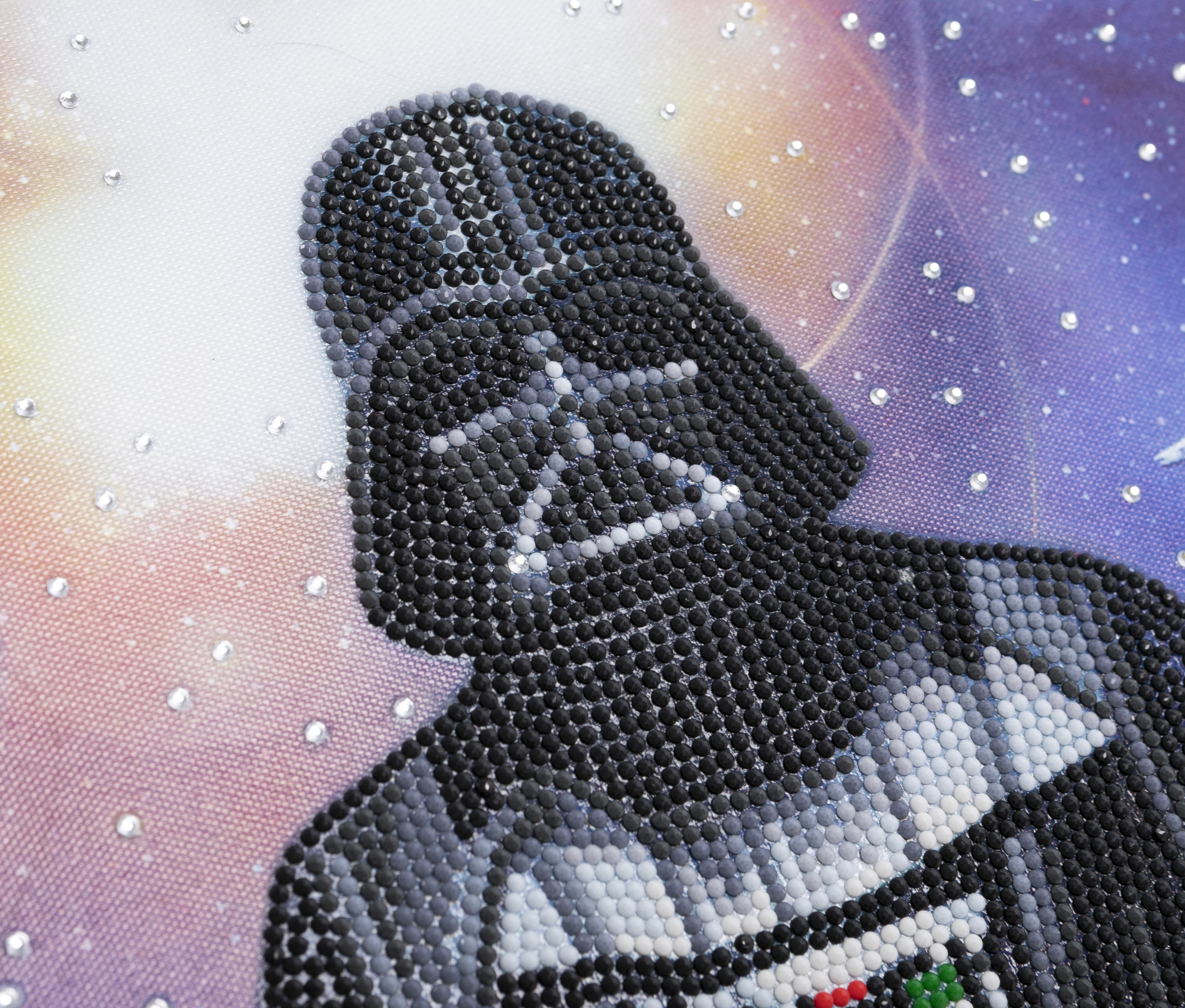 Obraz Darth Vader Star Wars (30x30 cm) vykladanie z diamantov