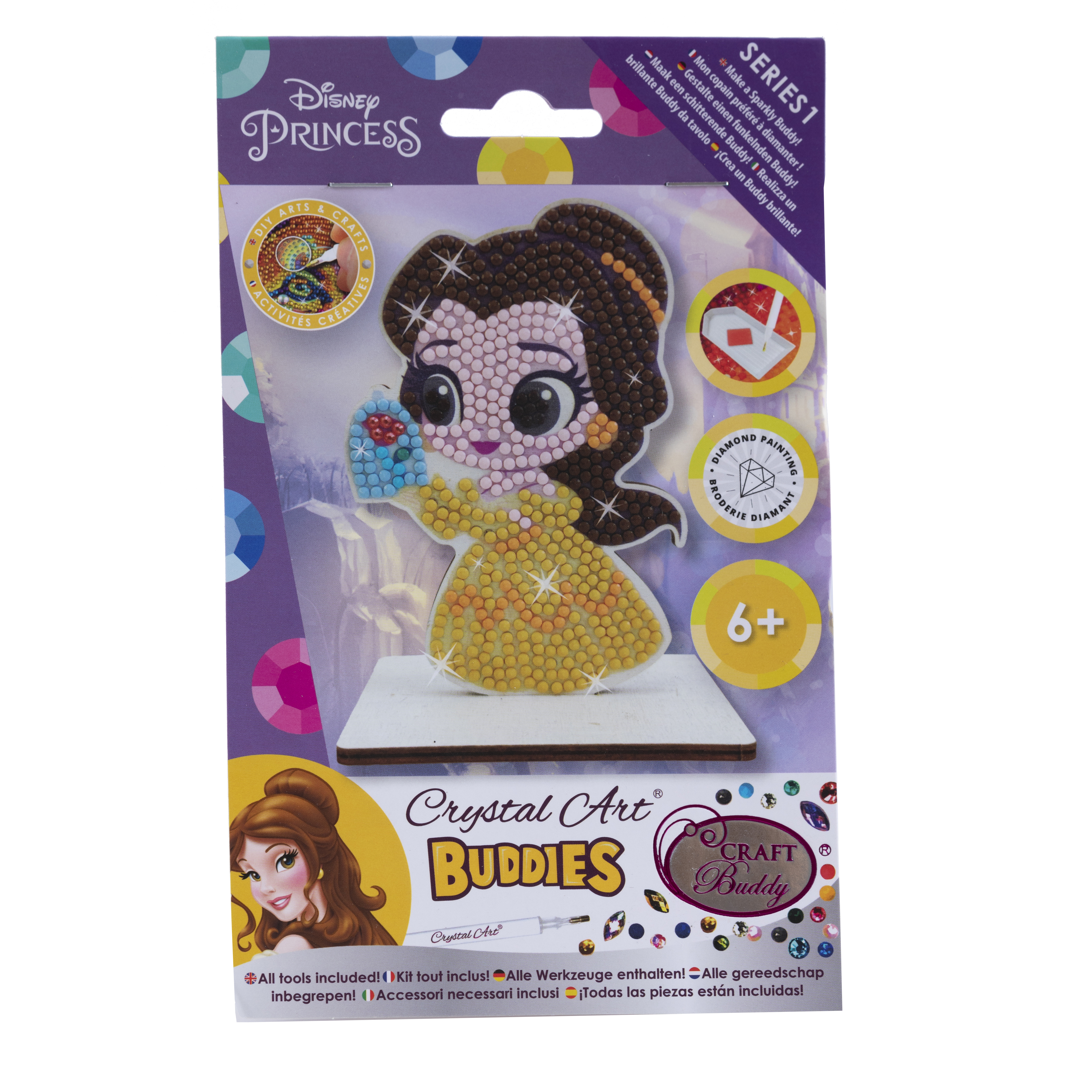 Figúrka Bella Disney vykladanie z diamantov