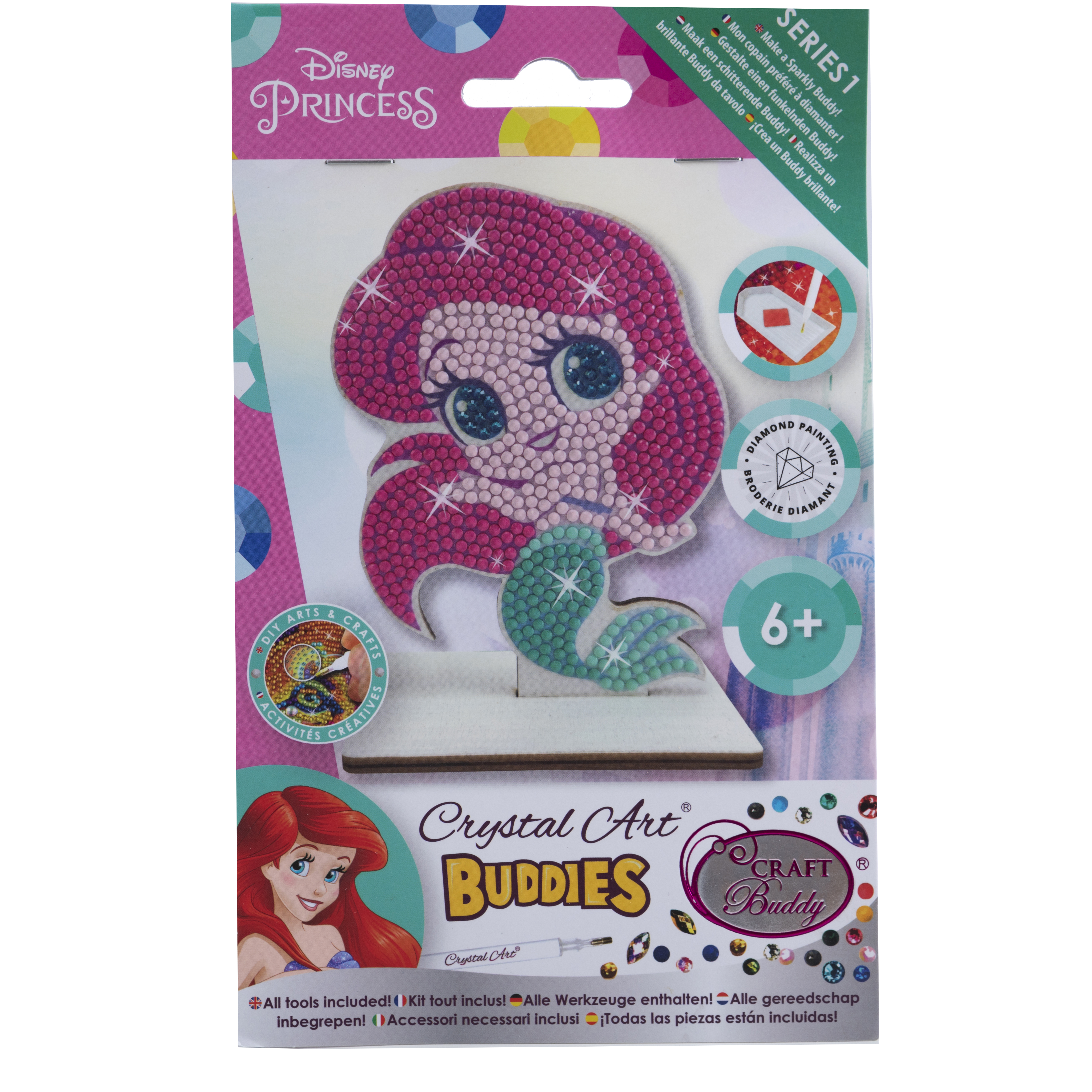 Figúrka Ariel Disney vykladanie z diamantov
