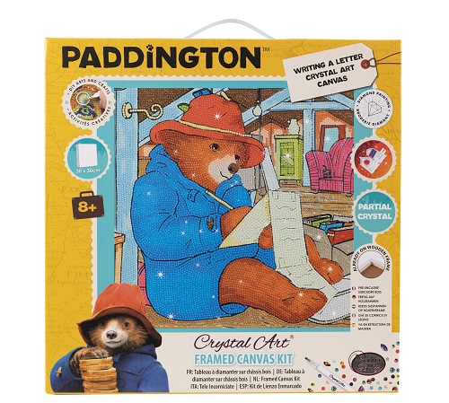 Obraz Paddington a list (30x30 cm) vykladanie z diamantov
