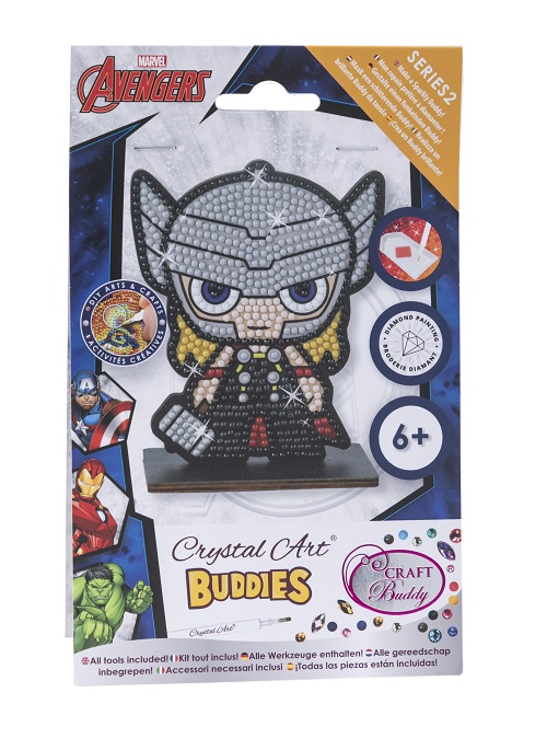 Figúrka Thor Marvel vykladanie z diamantov