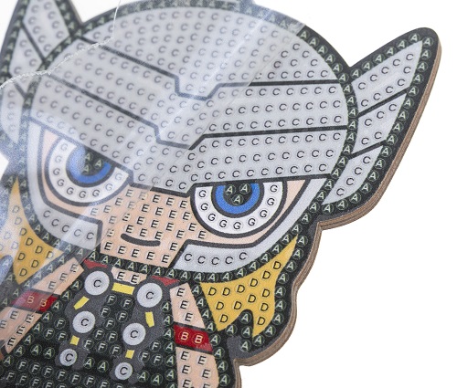 Figúrka Thor Marvel vykladanie z diamantov