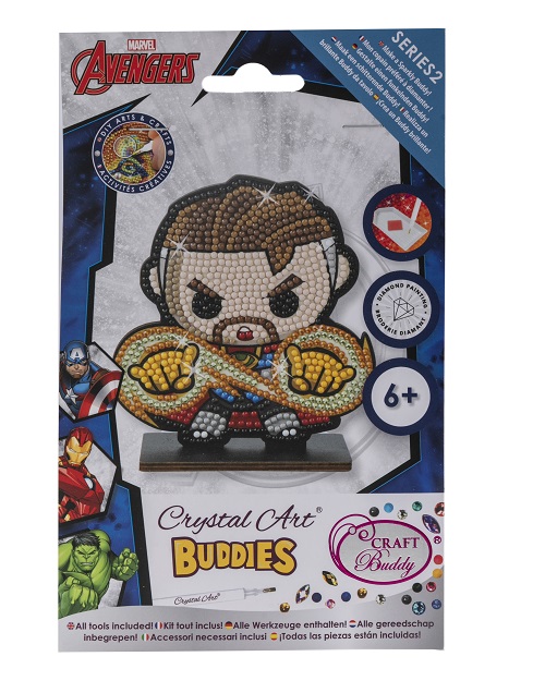 Figúrka Dr. Strange Marvel vykladanie z diamantov