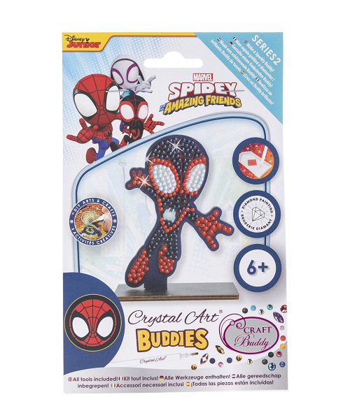 Figúrka Miles Morales Marvel vykladanie z diamantov