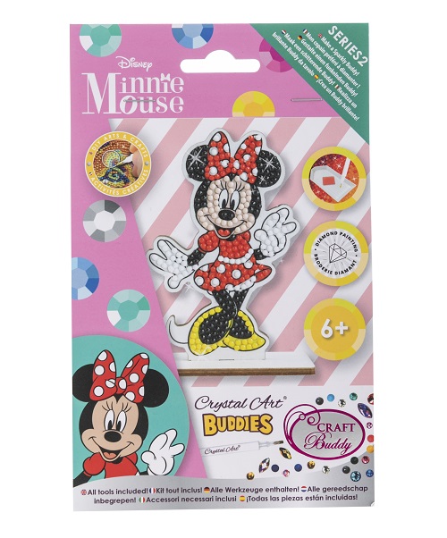 Figúrka Minnie Disney vykladanie z diamantov