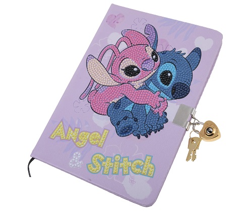 Tajný denník Stitch a Angel Disney vykladanie z diamantov