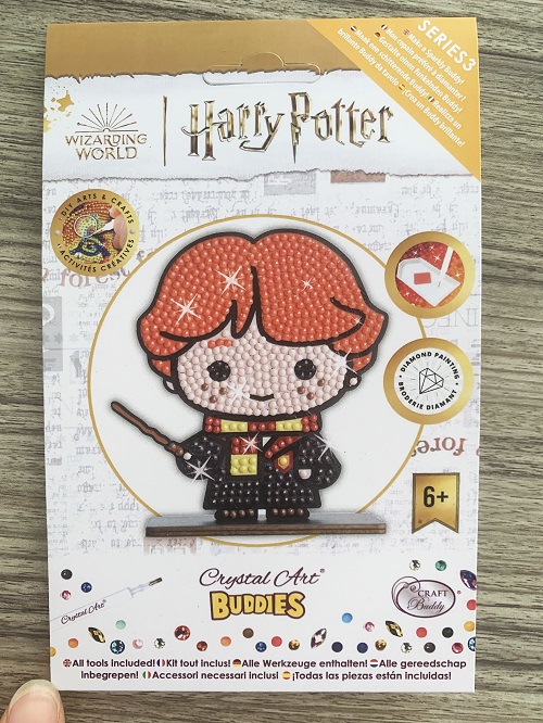Figúrka Ron Weasley vykladanie z diamantov
