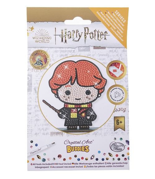 Figúrka Ron Weasley vykladanie z diamantov