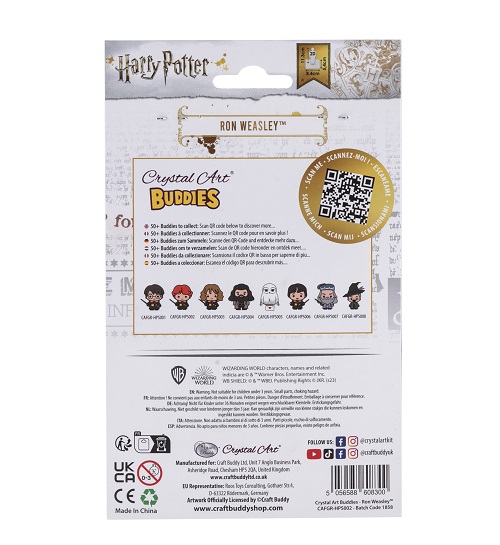 Figúrka Ron Weasley vykladanie z diamantov